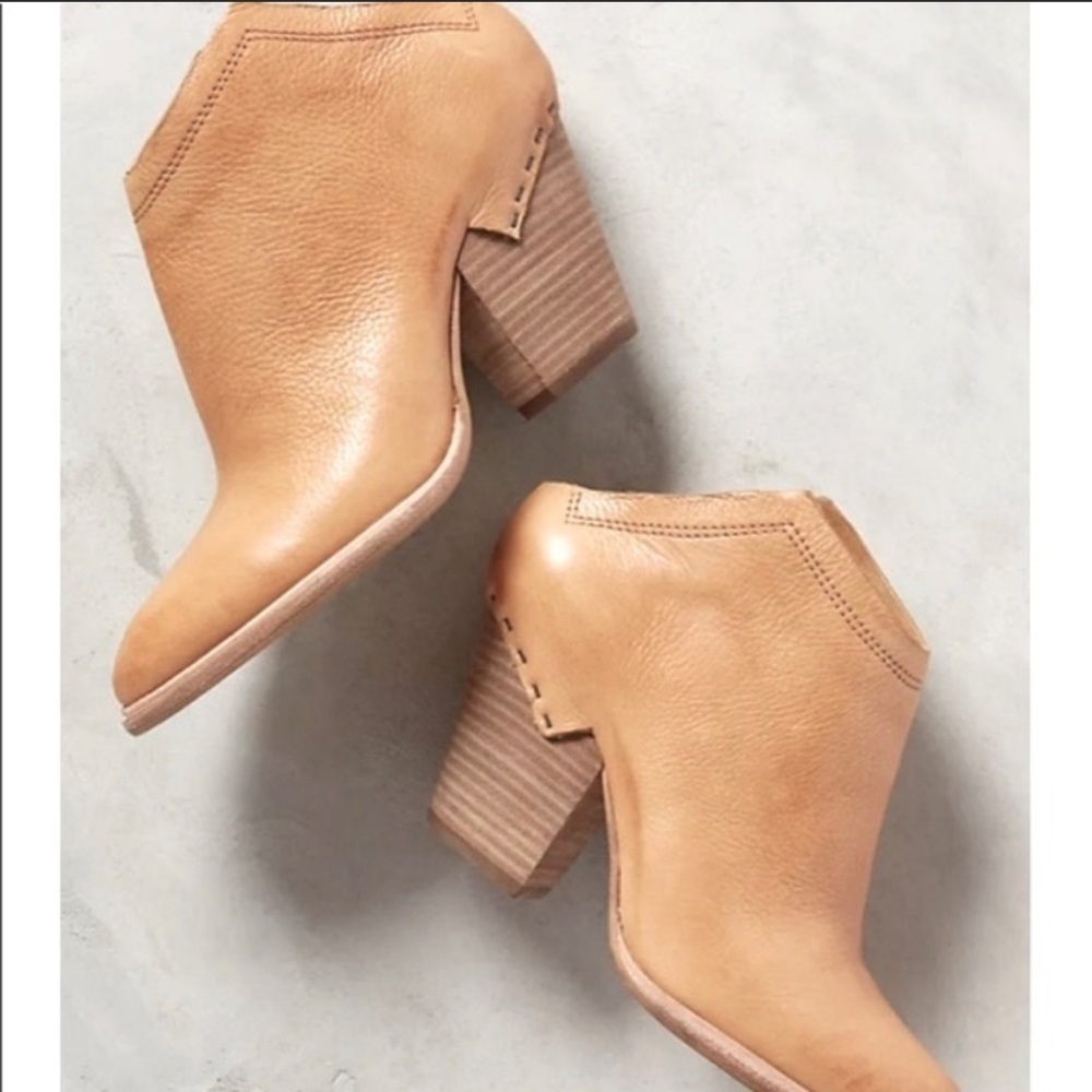 Dolce Vita x Anthropologie Haku Mule Booties Size 9